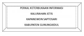 PERATURAN KALURAHAN JETIS TENTANG KETERBUKAAN INFORMASI